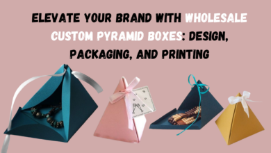 Elevate Your Brand with Wholesale Custom Pyramid Boxes Design, Packaging, and Printing